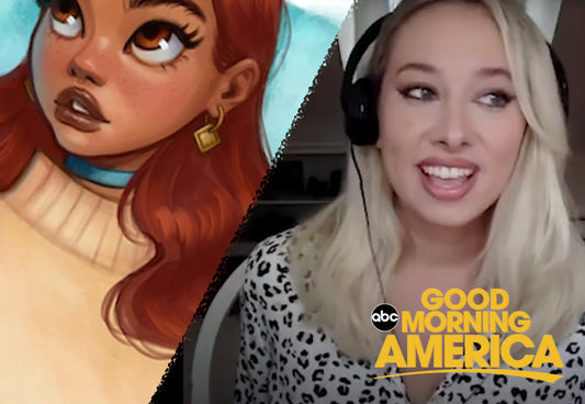 How My Disney Fan Art Series Went Viral and Landed Me on Good Morning America