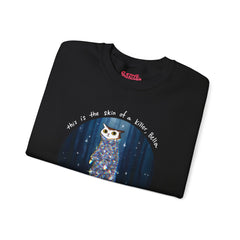 This is the skin of a killer, Bella Crewneck Sweatshirt