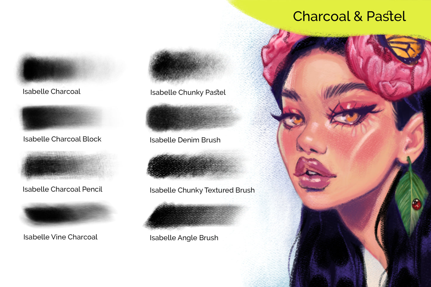 Isabelle’s Everyday Essentials — Procreate Brush Set